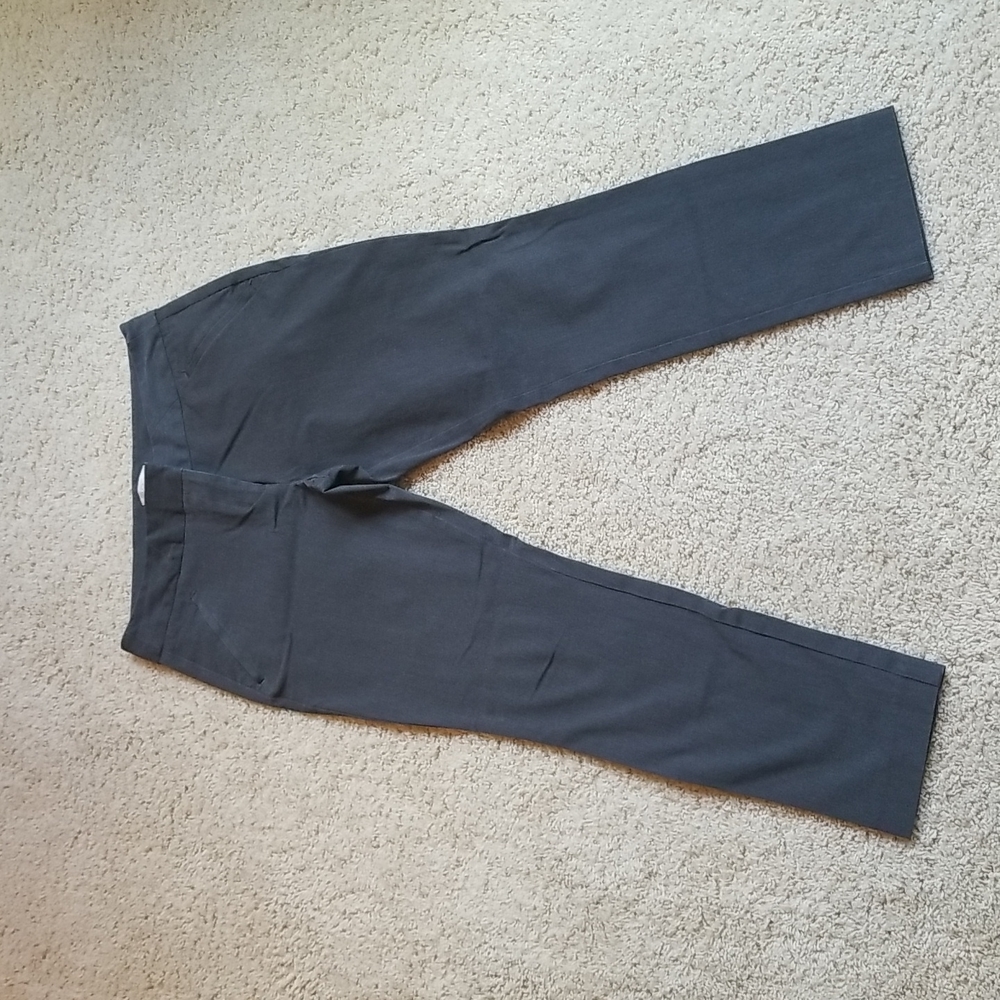 LOFT gray skinny pants
